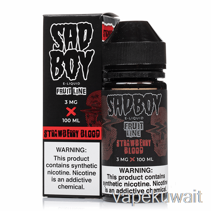 دم الفراولة - سادبوي - 100 مل 6 ملغ نظام Vape